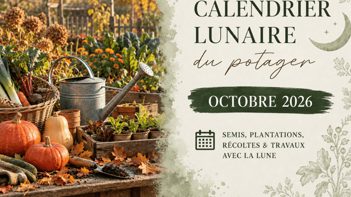 Calendrier lunaire du potager octobre 2026 www graines de bambous fr