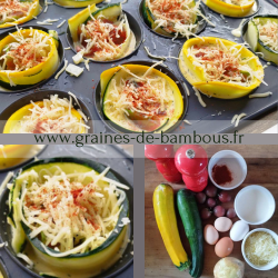Flan a la courgette www graines de bambous fr